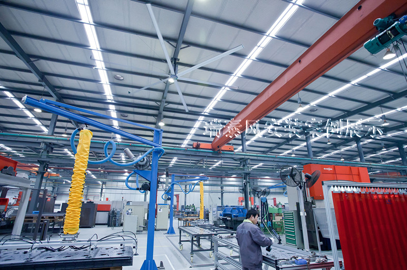 淺析哪些工廠車(chē)間適合安裝大型工業(yè)吊扇呢？